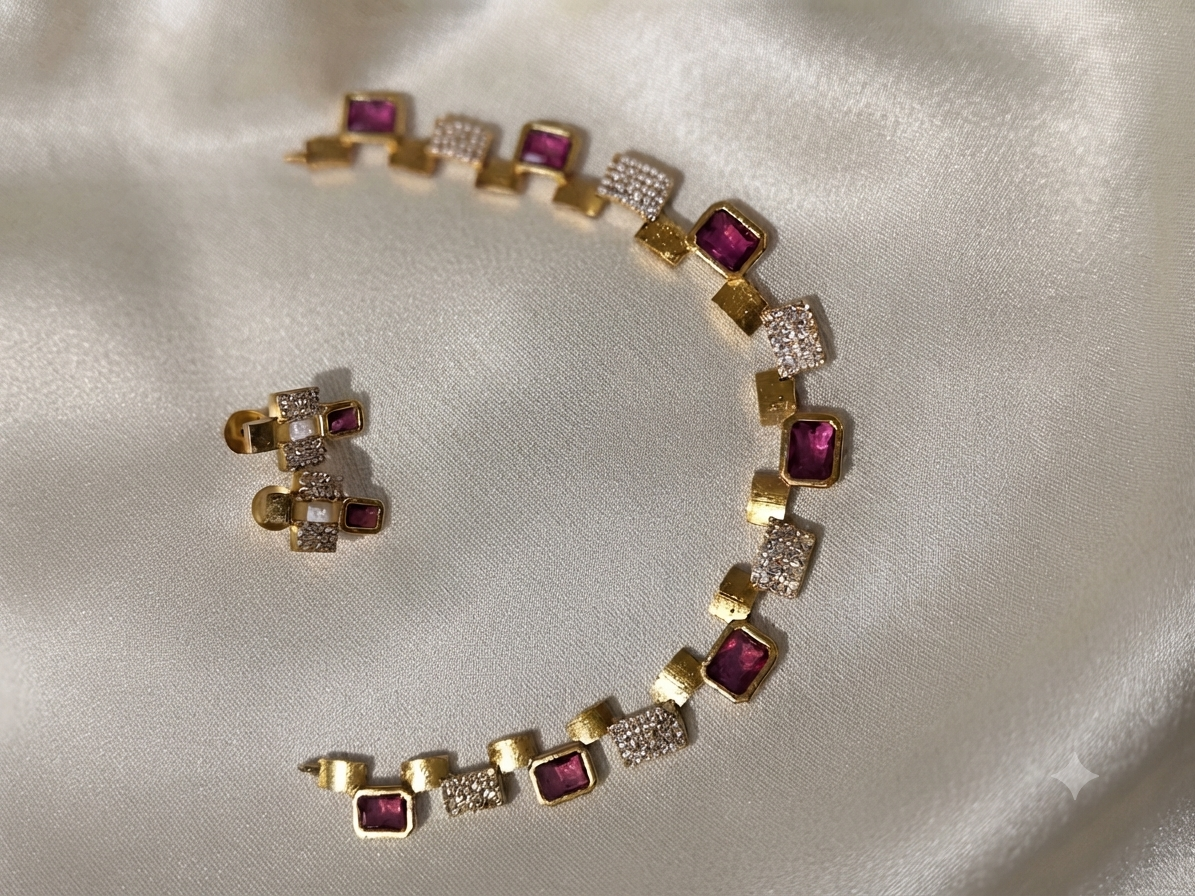 AD Square Necklace