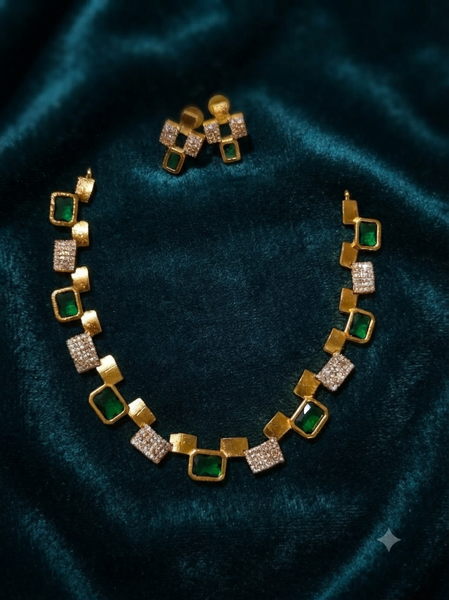 AD Square Necklace