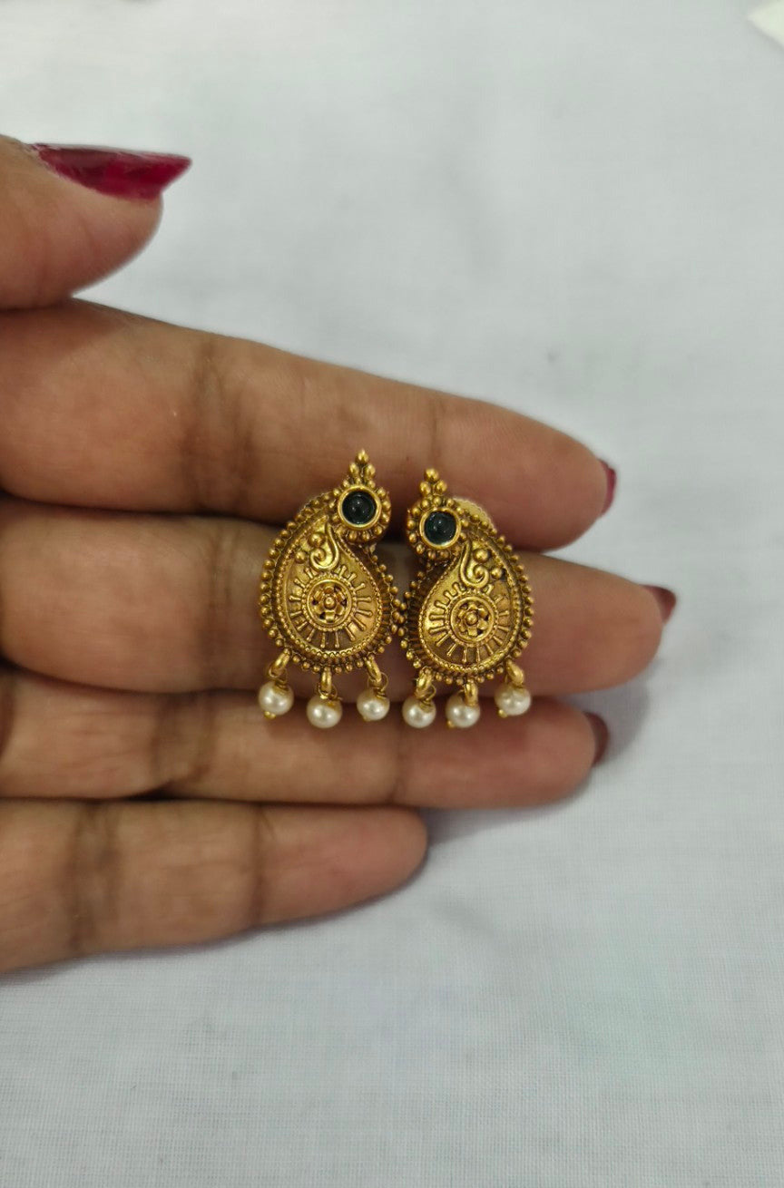 Manga Chakra Temple Necklace with Earrings