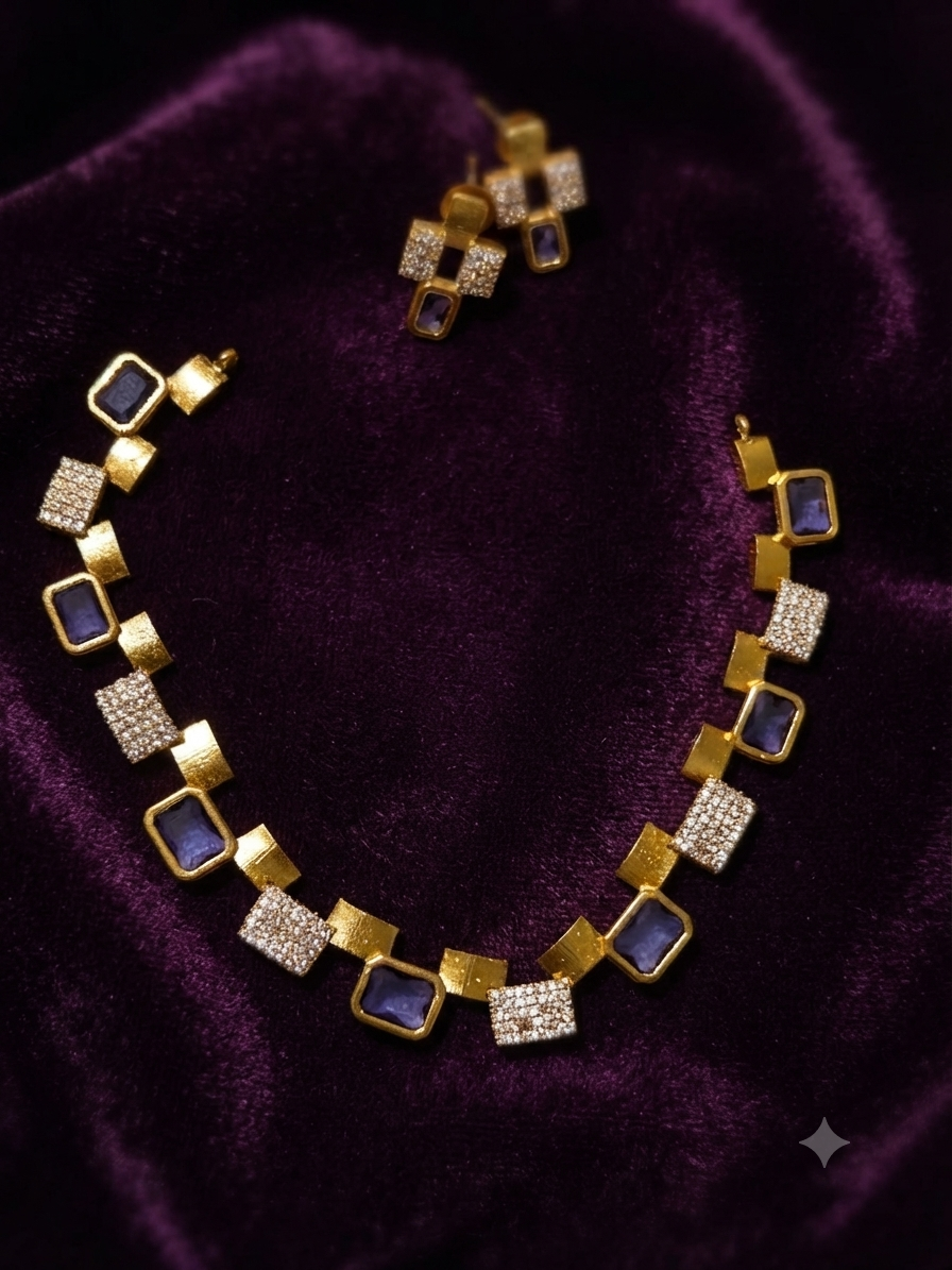 AD Square Necklace