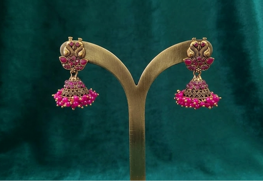 Beaded Jhumka