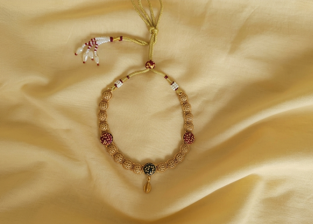 Multi Colour Aaradhya Chocker Set with Earrings